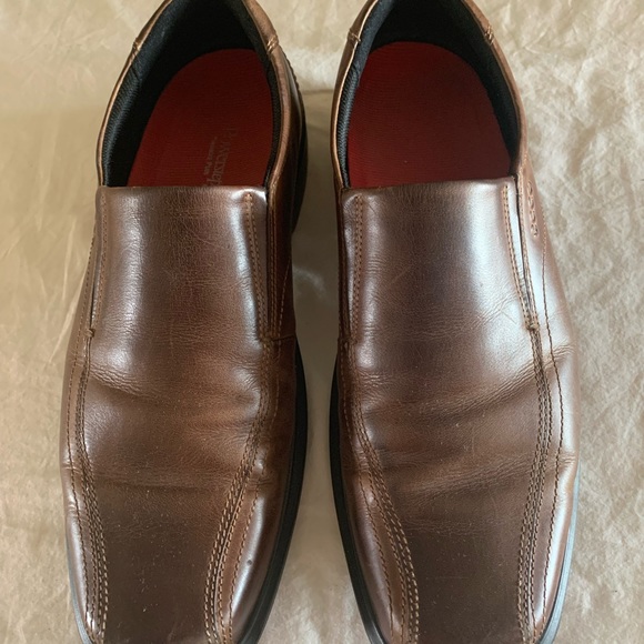 Ecco Metropole London Mens Leather Dress Shoes, Color: Saddle, Size: 13M - Picture 4 of 5